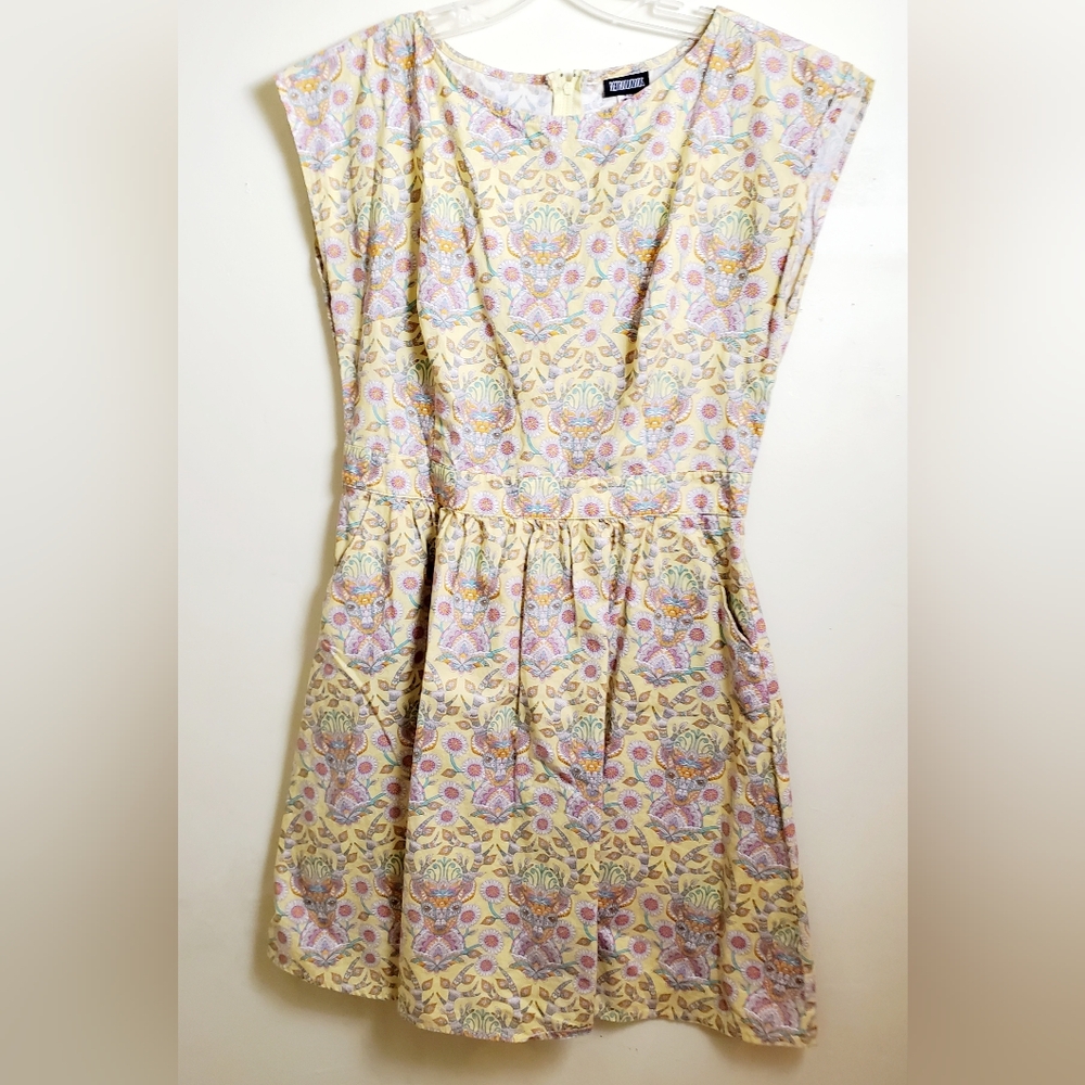 Retrolicious Drop Of The Golden Sun Women's Vintage Style 100% Cotton Dress XL